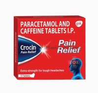 Кроцин обезболивающее | Glaxosmithkline Crocin Pain Relief Tablets