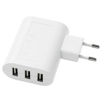 KOPPLA КОПЛА, Зарядное устройство/3 USB-порта, белый - 804.150.34