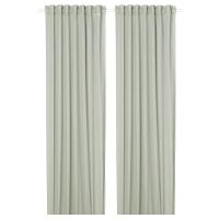 SILVERLONN СИЛВЕРЛЁНН, Гардины, 2 шт., светло-зеленый, 145x300 см - 904.880.96