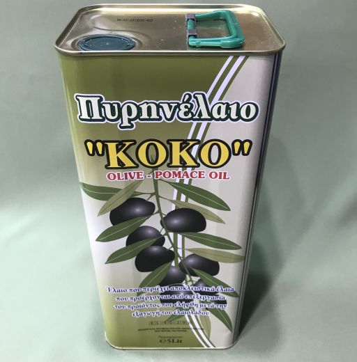 Оливковое масло KOKO  - 5 л помас, для жарки