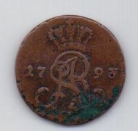 1 грош 1793 Польша