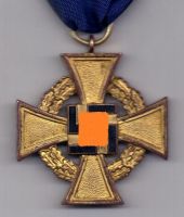 Крест 1938 медаль за 40 лет службы XF