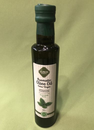 Оливковое масло с базиликом - 250 мл экстра вирджин стекло