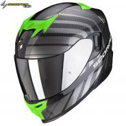 Шлем Scorpion EXO-520 Air Shade, Черно-зеленый