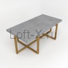 Кофейный стол с бетонной столешницей "Craft"