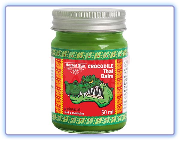 Herbal Star Crocodile Thai Balm