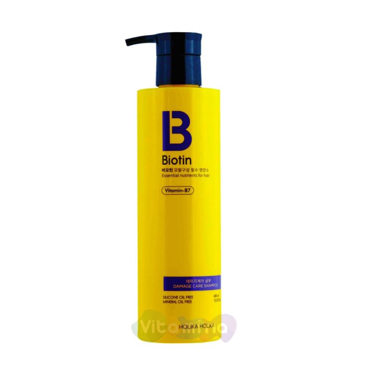 Holika Holika Шампунь с биотином для поврежденных волос Biotin Damage Care Shampoo