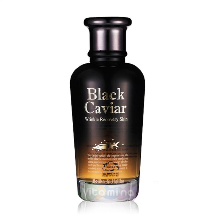 Holika Holika Антивозрастная эмульсия для лица с экстрактом черной икры Black Caviar Anti-Wrinkle Emulsion