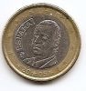 1 евро регулярная монета Испания 2005