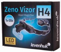 Лупа налобная Levenhuk Zeno Vizor H4 - упаковка