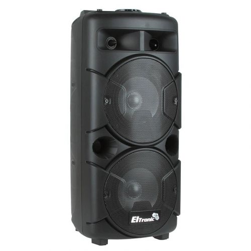 Портативная акустическая караоке колонка ELTRONIC EL20-24 CRAZY BOX 60 Вт, USB, MP3, FM радио, пульт ДУ, караоке