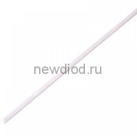 Термоусадочная трубка 4,0/2,0 мм, белая, упаковка 50 шт. по 1 м PROconnect