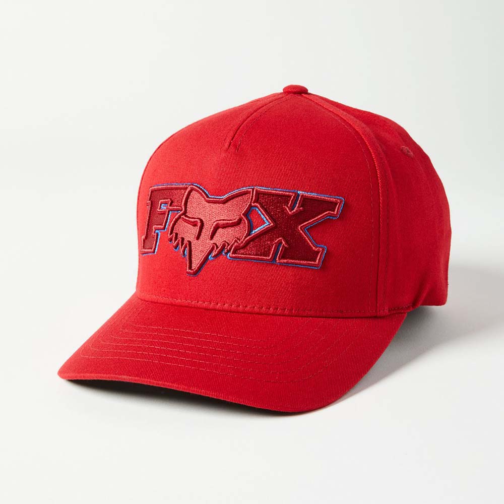 Fox Ellipsoid Flexfit Red бейсболка