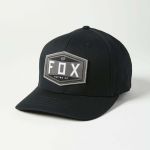 Fox Emblem Flexfit Black бейсболка