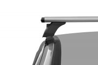 Багажник на крышу Skoda Octavia A7, Lux, крыловидные дуги