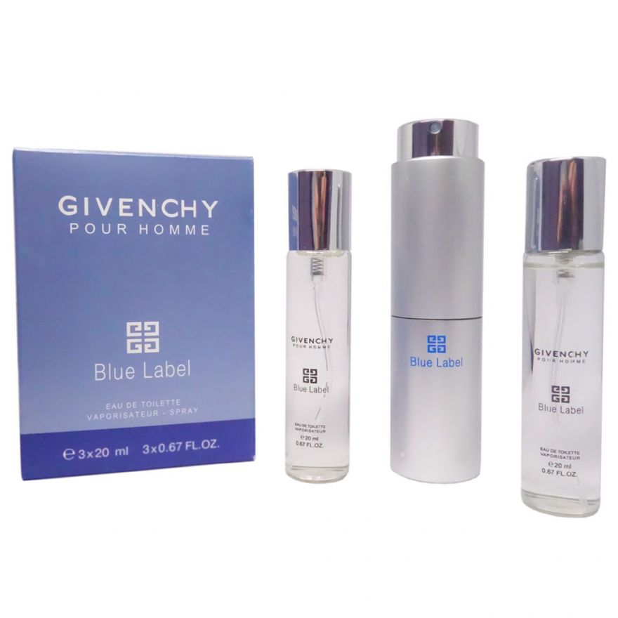 Givenchy pour Homme Blue Label 3x20 ml