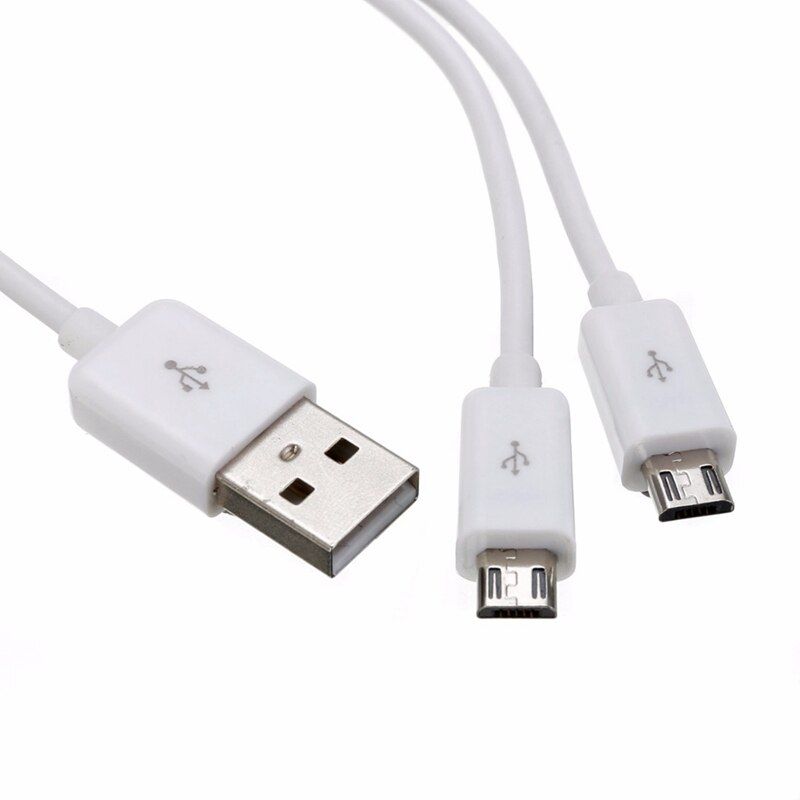 Кабель 2 in 1 USB - Micro USB/Micro USB ISA