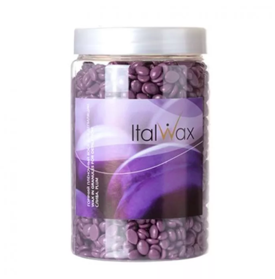 Italwax, Воск горячий (пленочный) Слива, гранулы, 500 г
