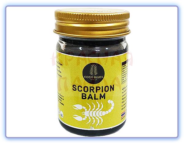 Тайский бальзам Скорпион Coco Blues Scorpion Balm