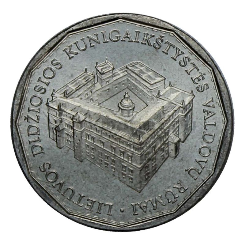 1 лит 2005 Литва Королевский дворец Дучи