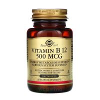 Солгар Витамин B12 (Цианокобаламин) 500 мкг 100 табл