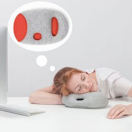 Подушка для сна за столом Napping Pillow, цвет Серый с Красным, вид 2