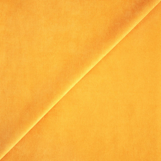 Лоскут ткани - Декоративная парусиновая, однотонный горчичный 50*50 см.