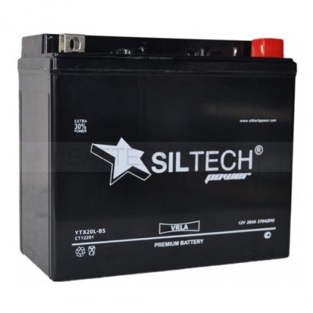 Аккумулятор Siltech DC MF 1220 12В 20 Ач YTX20L-BS о.п.