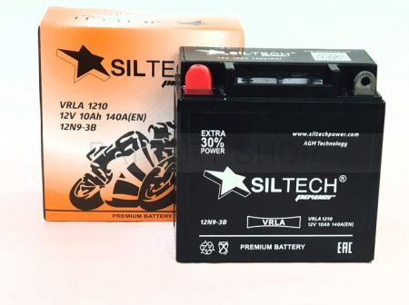 Аккумулятор Siltech VRLA 1210 12В 10 Ач о.п.