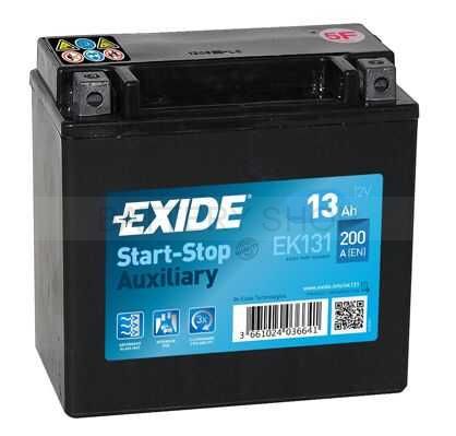 Мото аккумулятор EXIDE (EK131) 13Ah 200A moto