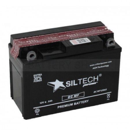 Мото аккумулятор Siltech DC MF12065 12В 6.5 Ач (YTX6.5L-BS)