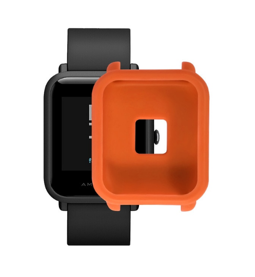 Защитный бампер для Xiaomi Amazfit Bip ( Оранжевый )