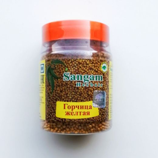 Горчица желтая семена | 100 г | Sangam Herbals