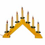 Рождественская горка 7 Candle Arch Wooden