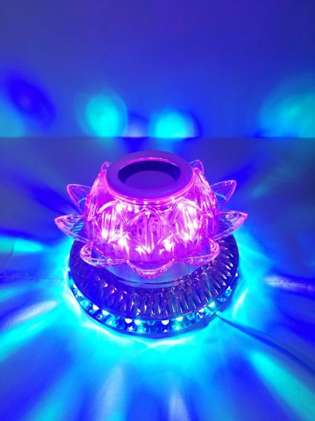 Ночник-музыкальная Bluetooth колонка Лотос Waterdance Magic Ball Light