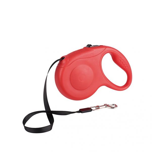 Рулетка - поводок для собак с механическим блокиратором длины Retractable Dog Leash, 3 м