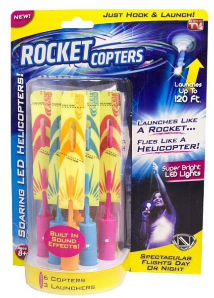 Светодиодные ракеты ROCKET COPTERS