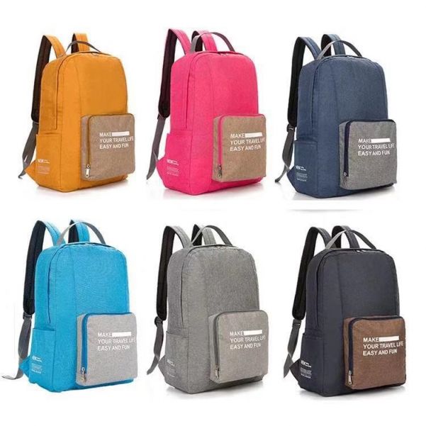 Складной туристический рюкзак New Folding Travel Bag Backpack 20