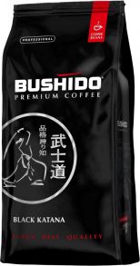 Кофе зерновой BUSHIDO Black Katana п/уп,  1000 г