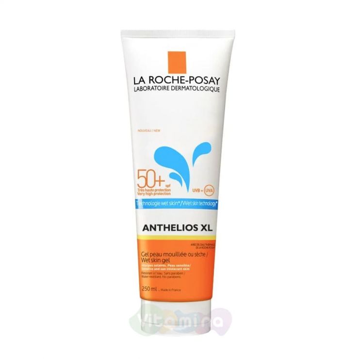 La Roche-Posay Anthelios XL Wet Skin гель для лица и тела SPF50+, 250 мл