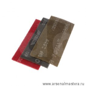 Шлифовальный войлок синтетический Mirka MIRLON TOTAL 115x230мм UF 1500 Серый, 25 шт