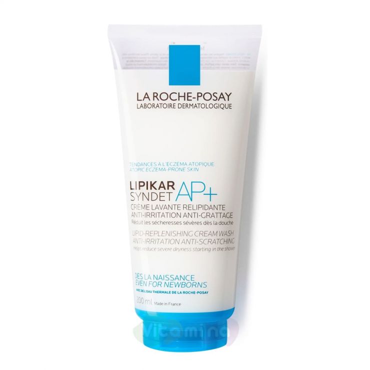 La Roche-Posay Lipikar Syndet AP+ Очищающий крем-гель для лица и тела