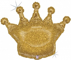 Фигура, Корона, Золото, Голография, 36''/91 см