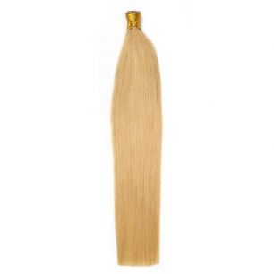 Натуральные волосы на кератиновой капсуле I-тип, №024 Пепельный блонд - 50 см, 50 капсул.