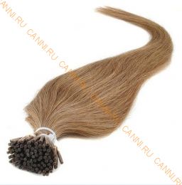 Натуральные волосы на кератиновой капсуле I-тип, №010 - 40 см, 100 капсул.