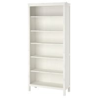 HEMNES ХЕМНЭС, Стеллаж, белая морилка, 90x197 см - 403.734.27