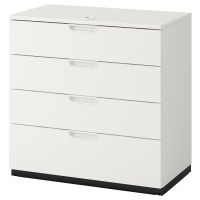 GALANT ГАЛАНТ, Тумба с ящиками, белый, 80x80 см - 903.651.75