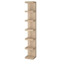 LACK ЛАКК, Полочный модуль, навесной, под беленый дуб, 30x190 см - 704.305.96