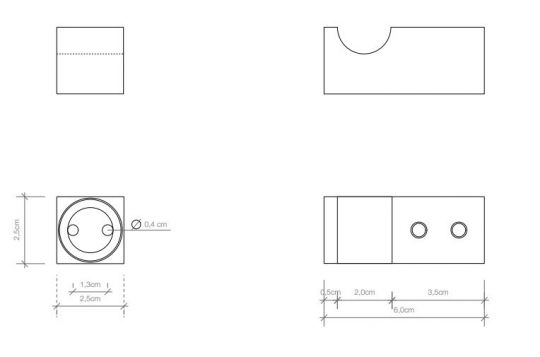 Крючок для ванной комнаты Decor Walther CO HAK 05622 схема 5