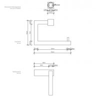 Держатель туалетной бумаги Decor Walther CO TPH 05615 схема 5